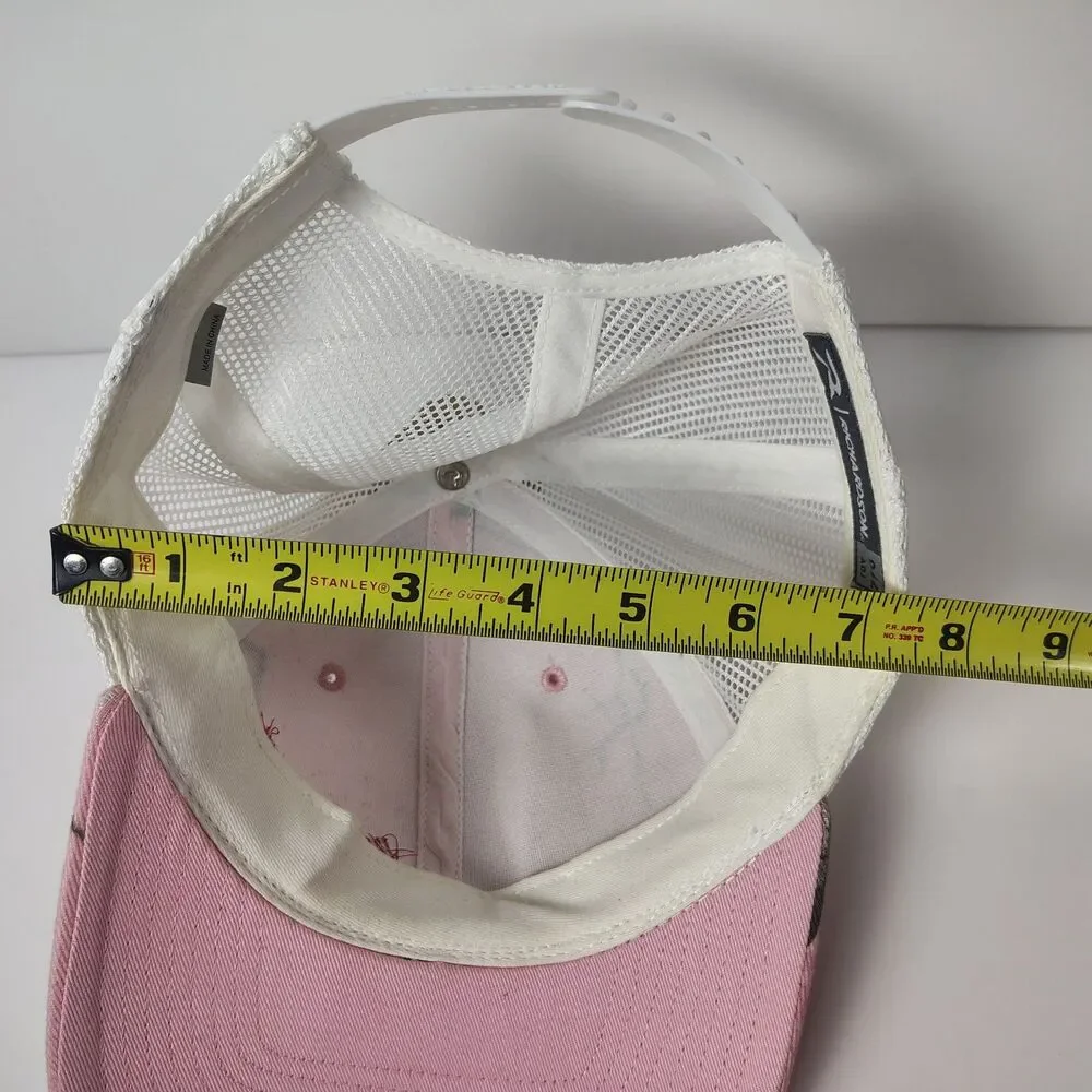 Realtree Apc Innova Disc Golf Pink Camo Mesh Snapback Adjustable Trucker Hat